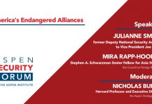 America’s Endangered Alliances, 7 August 2020