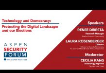 Technology and Democracy: Protecting the Digital Landscape and Our Elections, 10 August 2020