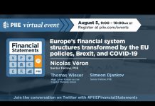 Europe’s Financial System Structures Transformed by EU Policies, Brexit, and COVID-19, 5 August 2020