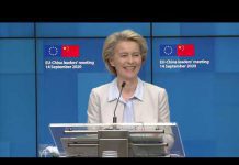 EU-China Summit: China ‘Frank and Open’ Says von der Leyen,14 September 2020