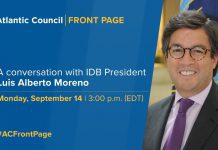 Latin America during and after COVID-19: A Conversation with IDB President Luis Alberto Moreno,15 September 2020