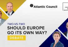 Should Europe Go its Own Way? 17 September 2020
