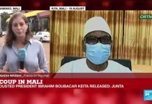 Mali Junta Says it Has Released Ousted President Ibrahim Boubacar Keita, 27 August 2020