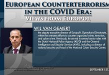European Counterterrorism in the COVID Era: Views from Europol, 1 September 2020