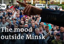 How is Lukashenko’s Support outside Minsk? 30 August 2020