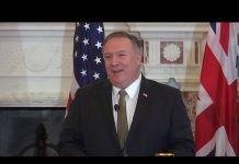 Secretary Pompeo Joint Press Availability with United Kingdom Foreign Secretary Dominic Raab.16 September 2020