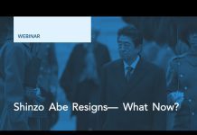Shinzo Abe Resigns—What Now?17 September 2020
