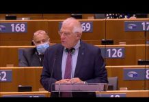 EU’s Borrell Warns over Cyprus ‘Violation’ to Reopen Beach in no Man’s Land. Varosha, Famagusta, 7 October 2020