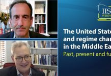 The United States and Regime Change in the Middle East: Past, Present and Future,19 October 2020