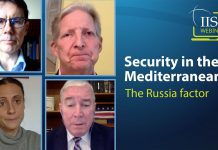 Security in the Mediterranean: the Russia Factor,21 October 2020