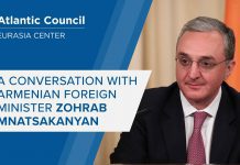 A Conversation with Armenian Foreign Minister Zohrab Mnatsakanyan, 23 October 2020