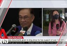 Malaysia’s Anwar Ibrahim Meets King to Present “Strong” Parliamentary Support He Says He Has, 13 October 2020