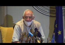 HRVP Borrell and Cssr Lenarcic in Ethiopia, 10 October 2020
