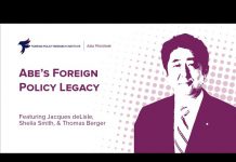 Abe’s Foreign Policy Legacy, 9 October 2020