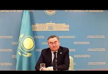 Kazakhstan: Minister of Foreign Affairs Mukhtar Tileuberdi,12 October 2020