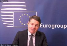 Eurogroup Ministers Met to Discuss Coronavirus Measures. President Donohoe eudebates Recovery, 3 November 2020