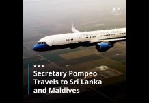 Secretary Pompeo Travels to Sri Lanka and Maldives, 30 October 2020