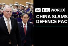 China Accuses Australia and Japan of Undermining its Sovereignty, 18 November 2020