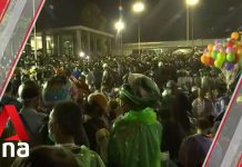 Thai anti-government Protesters Break through Barricades around Parliament, 17 November 2020