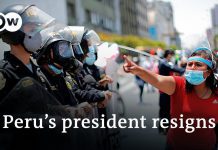Peru’s Interim President Resigns amid Unrest, 16 November 2020