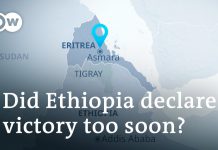 Rockets from Ethiopia’s Tigray Fired at Eritrean Capital Asmara, 29 November 2020