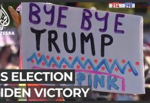 Joe Biden’s Election Victory Contested by Trump, 8 November 2020