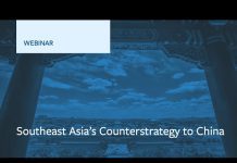 Southeast Asia’s Counterstrategy to China, 28 October 2020