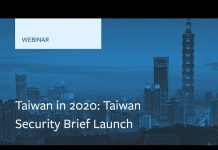 Taiwan in 2020: Taiwan Security Brief Launch, 12 November 2020