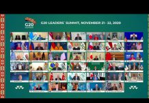COVID-19, Global Economy Focus of 2-Day G20 Meeting, 23 November 2020