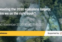 EU Meeting the 2030 Emissions Targets: 30 November 2020