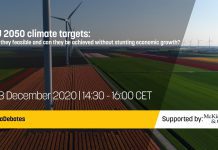 EU 2050 Climate Targets: Are they Feasible and Can They Be Achieved without Stunting Economic Growth 30 December 2020