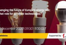 Changing the Future of Europe’s Energy Mix: What Role for Different Technologies? 3 December 2020