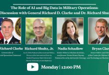 AI and Big Data in Military Operations: A Discussion w/ Gen. Richard D. Clarke & Dr. Richard Shultz,7 December 2020