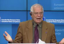 Josep Borrell eudebates EU Global Human Rights Sanctions Regime with Foreign Ministers, 7 December 2020