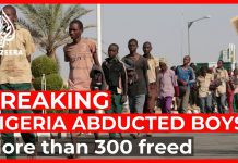 Freed Schoolboys Arrive in Nigeria’s Katsina Week after Abduction, 18 December 2020
