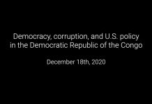 Democracy, Corruption, and U.S. Policy in the Democratic Republic of the Congo, 18 December 2020