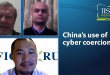 China’s Use of Cyber Coercion, 1 December 2020