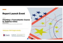 Charting a Transatlantic Course to Address China, 16 November 2020