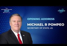Michael R. Pompeo Opens the IISS Manama Dialogue 2020, 4 December 2020