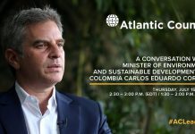 A Conversation with Minister of Environment and Sustainable Development of Colombia, Carlos Correa, 16 July 2021
