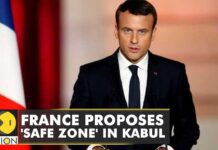 Macron Says France, Britain to Propose ‘safe zone’ in Kabul, 29 August 2021