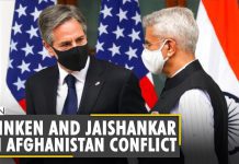 Blinken and S Jaishankar Hold Extensive Discussion on Afghanistan Conflict, 28 July 2021