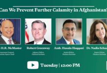 Can We Prevent Further Calamity in Afghanistan? 24 August 2021