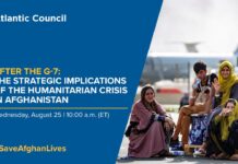 After the G-7: The strategic implications of the humanitarian crisis in Afghanistan, 25 August 2021