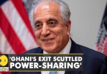 US Envoy Khalilzad Says Ghani Exit Scuttled Afghan Power-sharing, 16 September 2021
