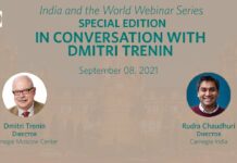 #IndiaAndTheWorld Special Edition | In Conversation with Dmitri Trenin, 8 September 2021