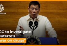 ICC to Open Investigation into Duterte’s “War on Drugs”, 18 September 2021