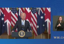 President Biden Delivers Brief Remarks about a National Security Initiative, AUKUS, 16 September 2021
