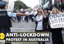 Hundreds of Australians Protest against Lockdown | Coronavirus, 18 September 2021