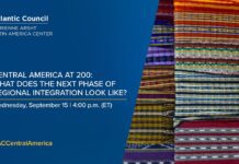 Central America at 200: What Does the Next Phase of Regional Integration Look like? 15 September 2021